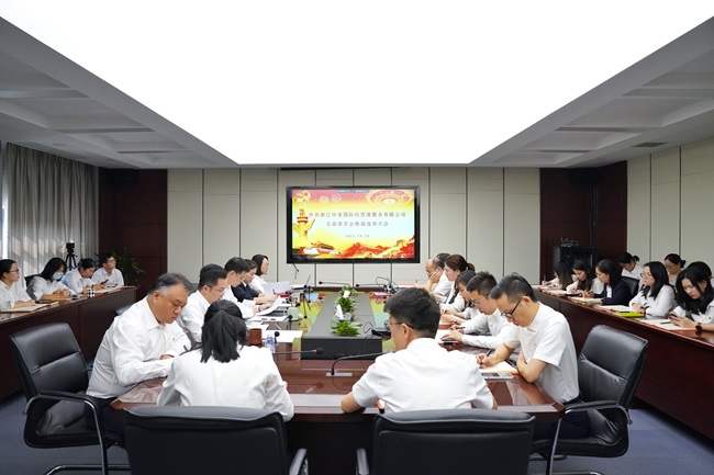 黨建引領(lǐng)，續(xù)寫(xiě)高質(zhì)量發(fā)展新篇章 ——中非經(jīng)貿(mào)港支部委員會(huì)召開(kāi)換屆選舉大會(huì)