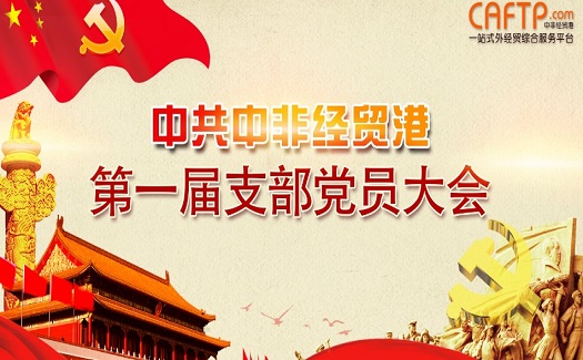 中非經(jīng)貿(mào)港終于有黨組織了！