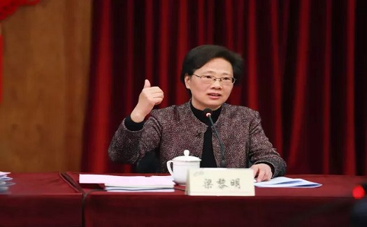 梁黎明副省長勉勵國貿(mào)集團：在新的歷史長河中體現(xiàn)新作為、新地位、新功能、新作用